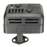 Exhaust Muffler With Heat Shield For Honda GX160 200 5.5 6.5 HP